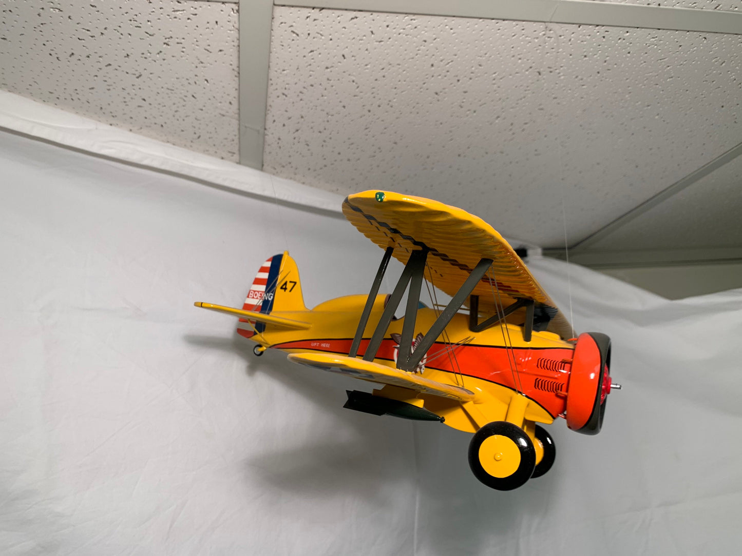Vintage World War I US Army Biplane Replica
