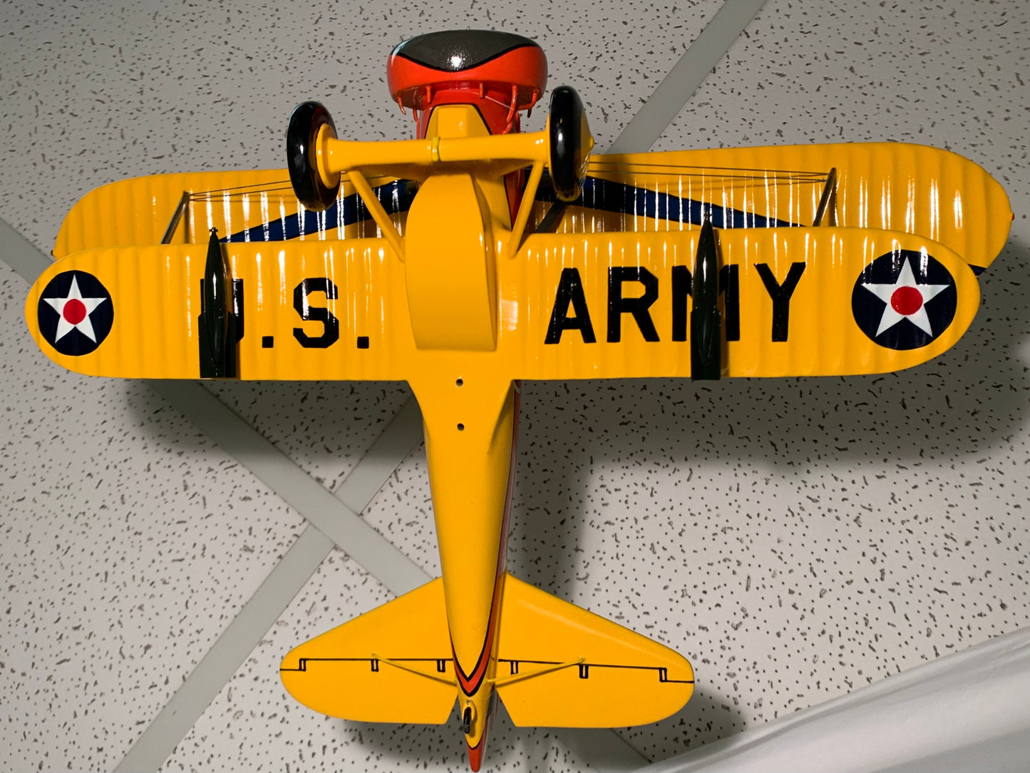 Vintage World War I US Army Biplane Replica