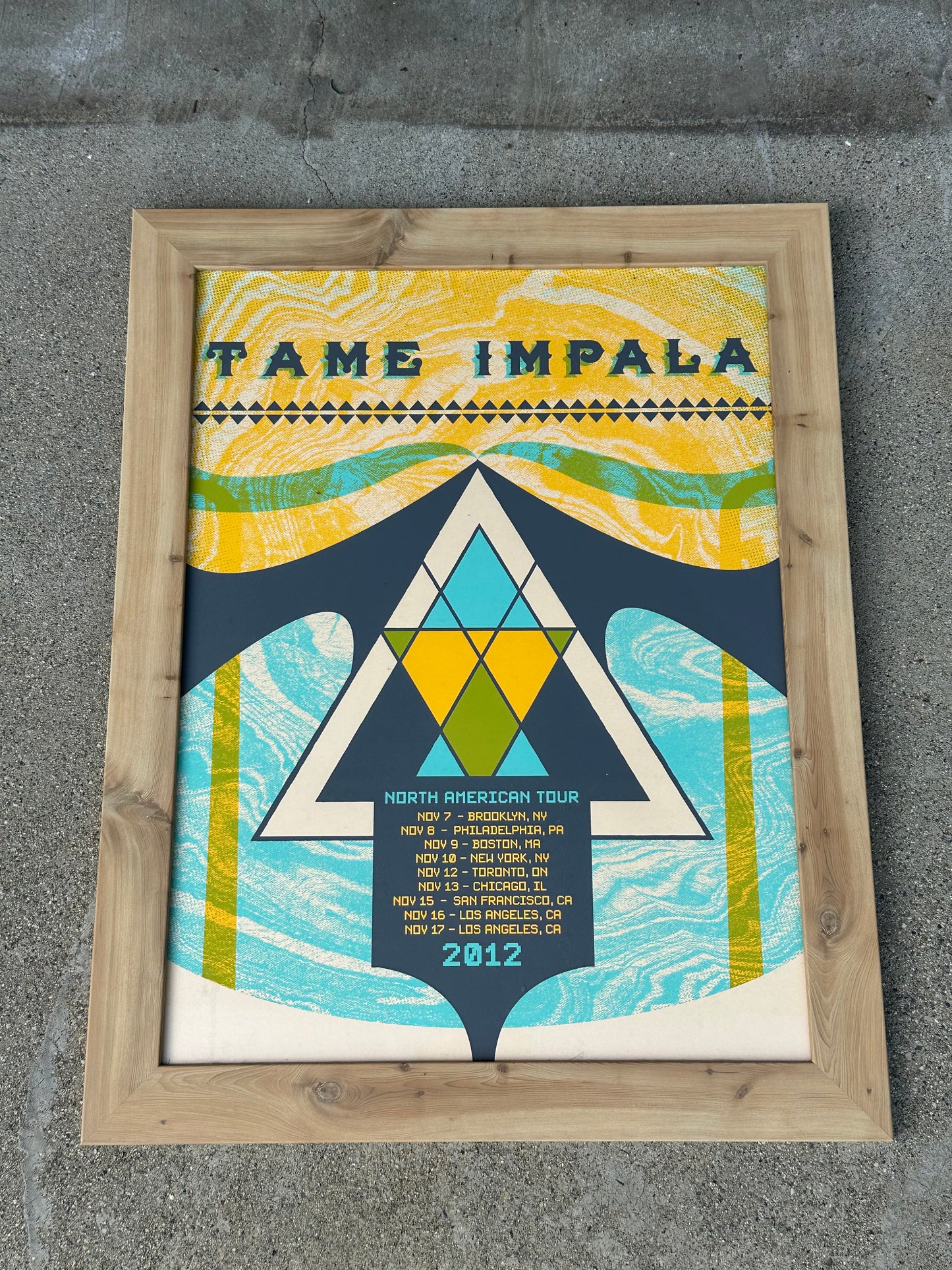 Tame Impala Framed Poster