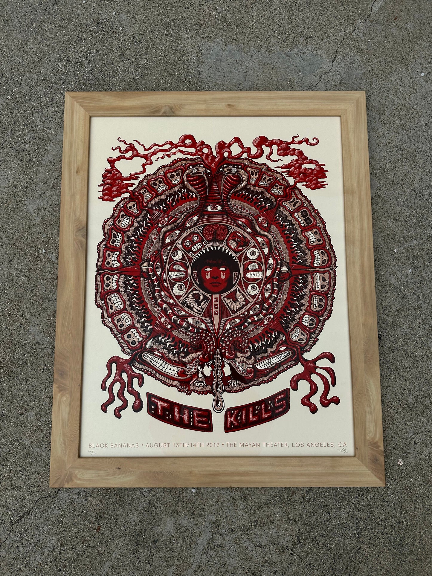 The Kills Framed Poster