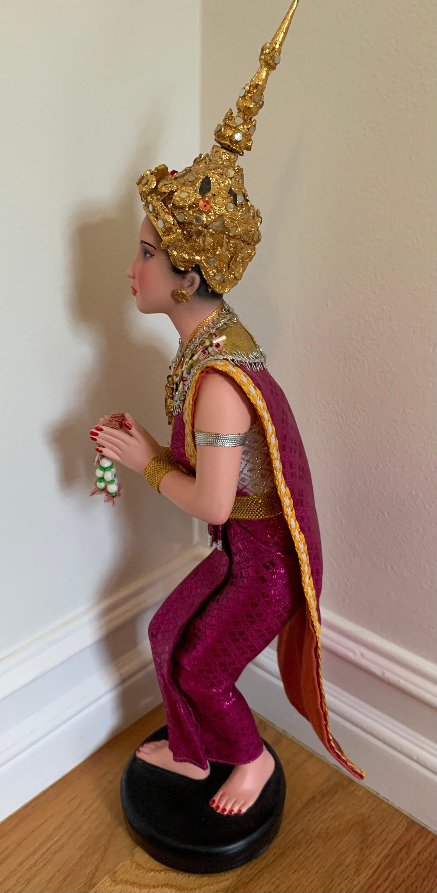 Vintage Thai Dancer Doll