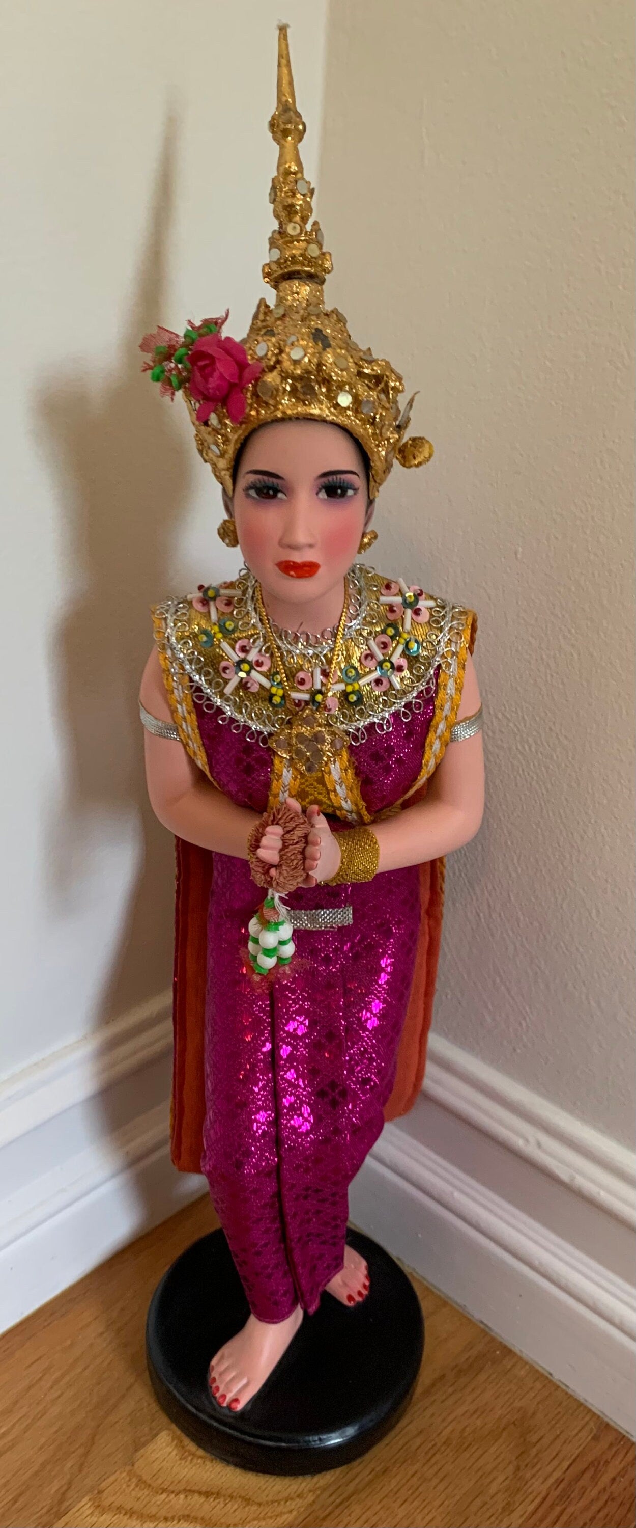 Vintage Thai Dancer Doll