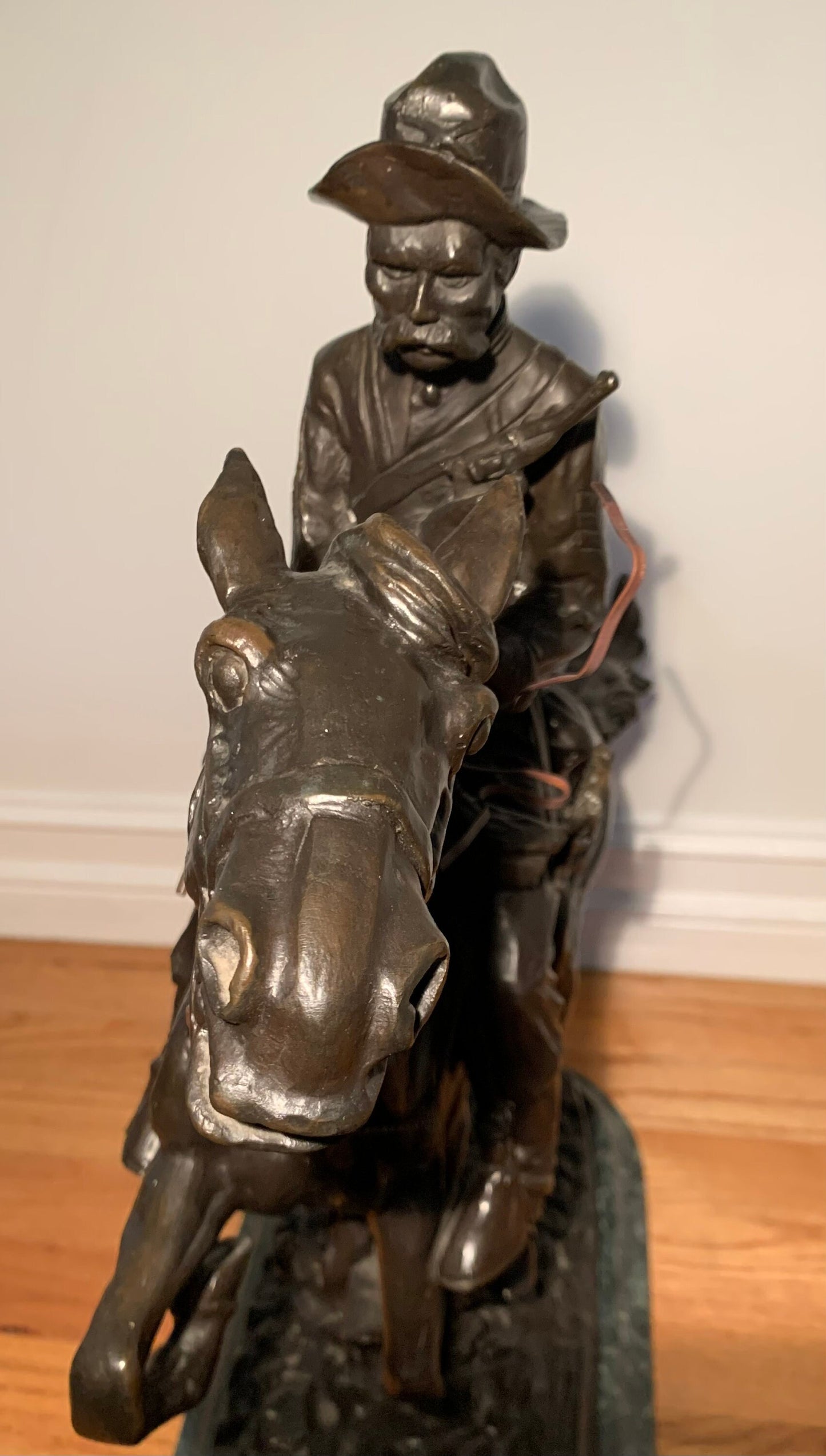 Vintage Remington "Trooper of the Plains" Bronze Statue