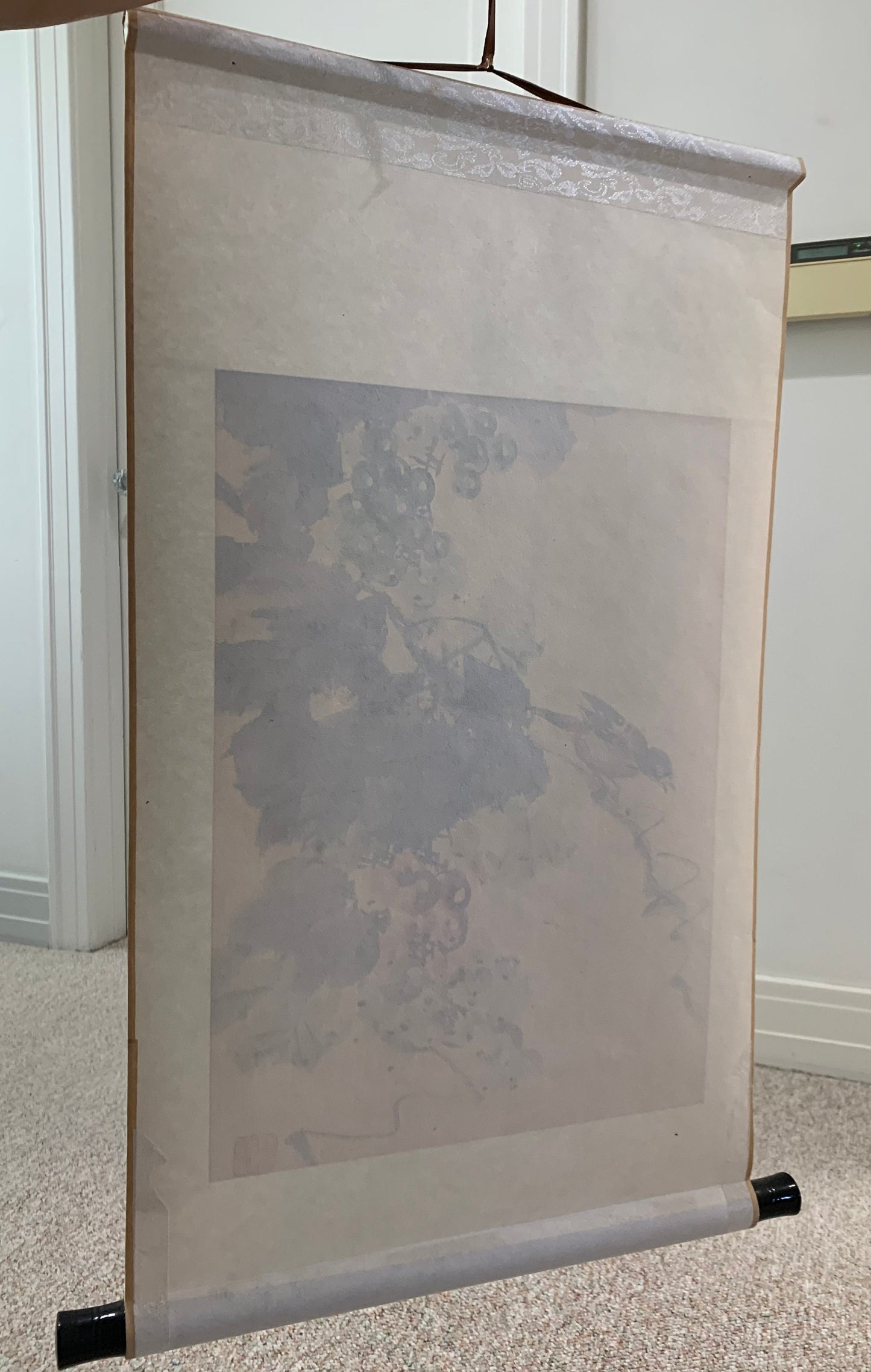 Vintage Small Bird Scroll
