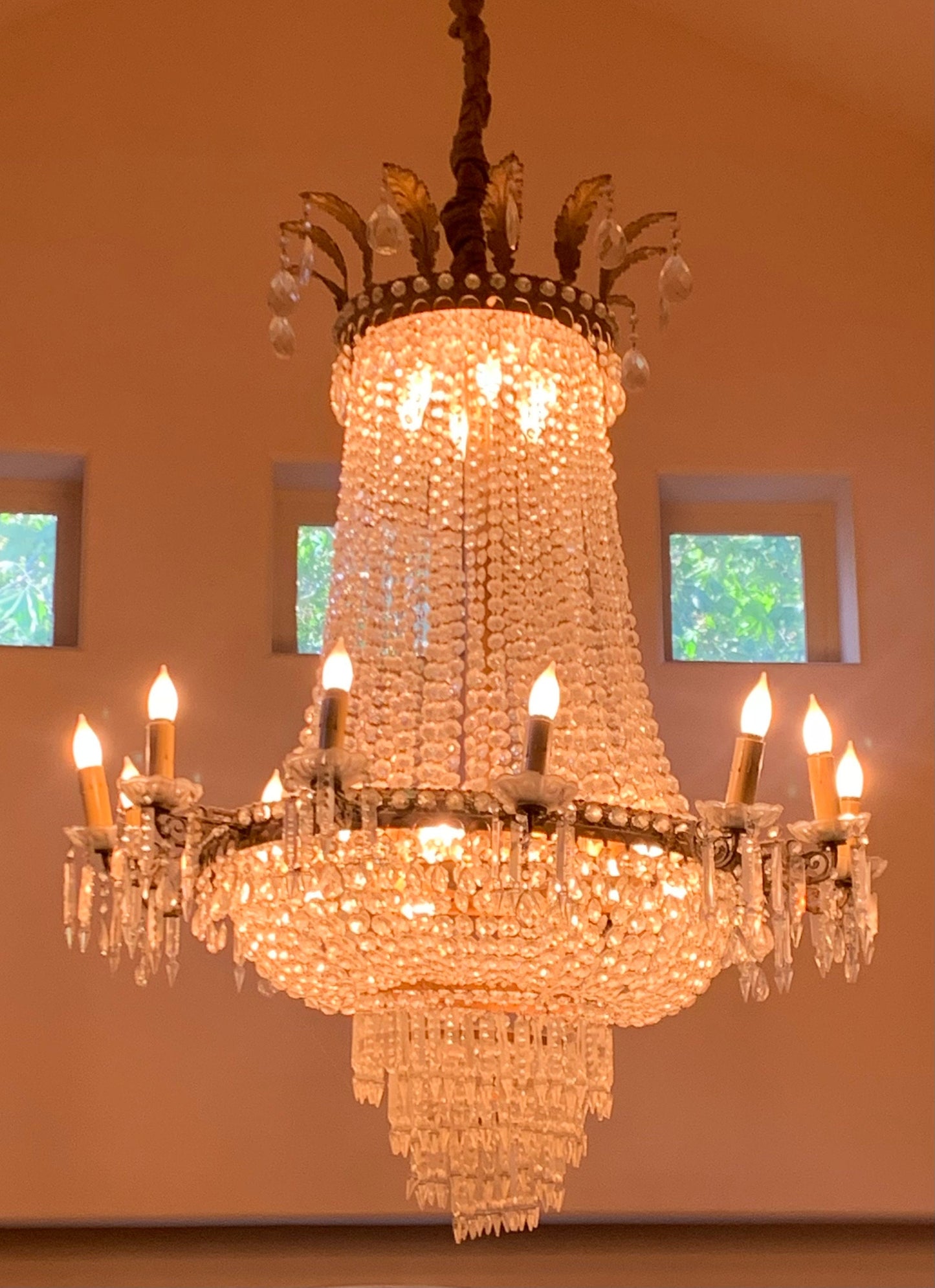 Antique French Chandelier - FIRE SALE