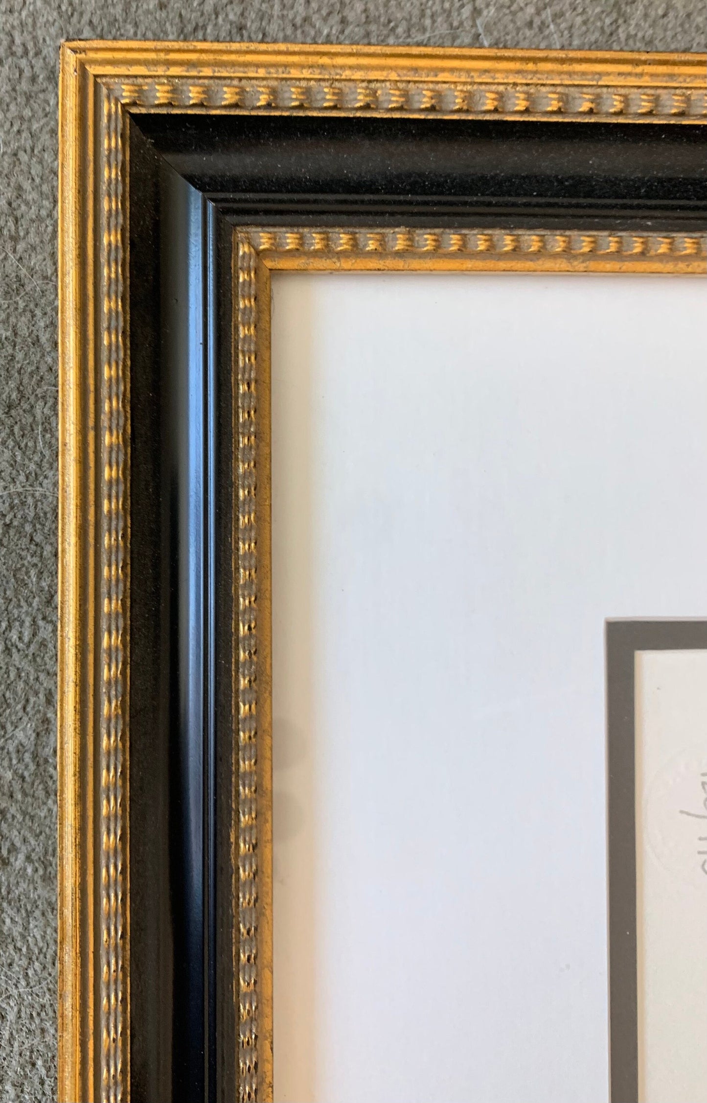 Vintage Lithograph by Itzchak Tarkay in Wood Frame.