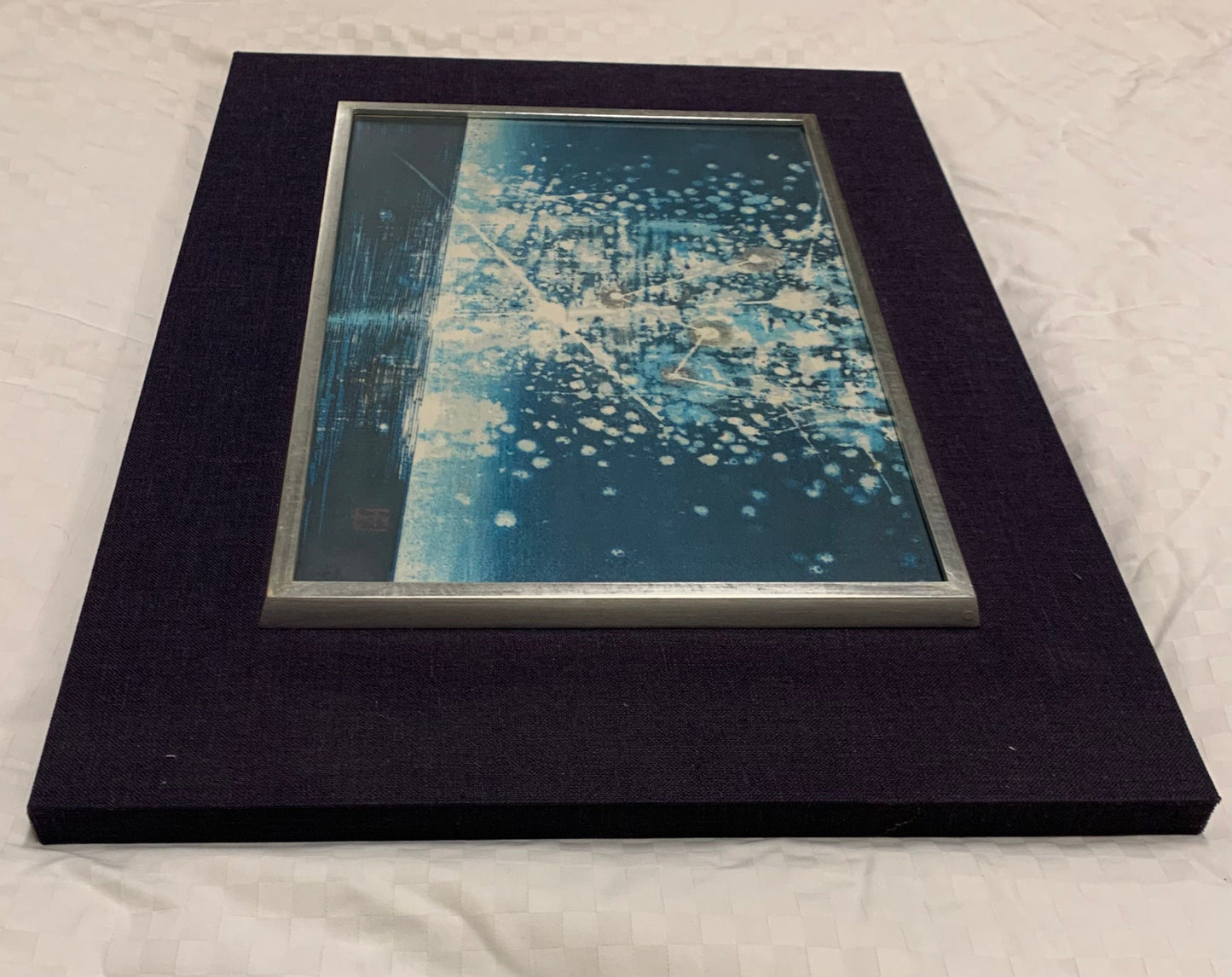 1960s Vintage Color Woodblock - "Milky Way" by Joichi Hoshi