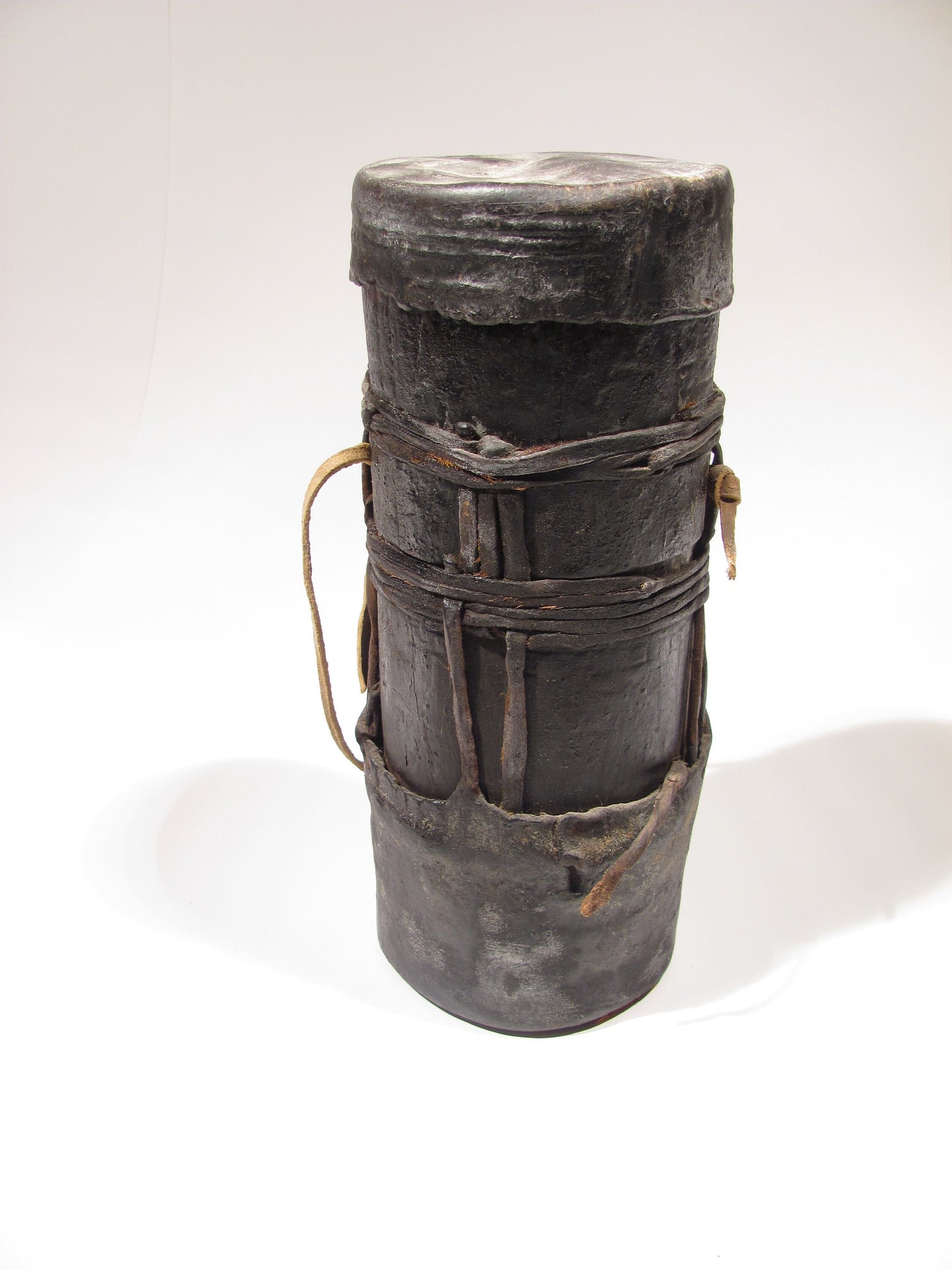 Tribal Leather Jug