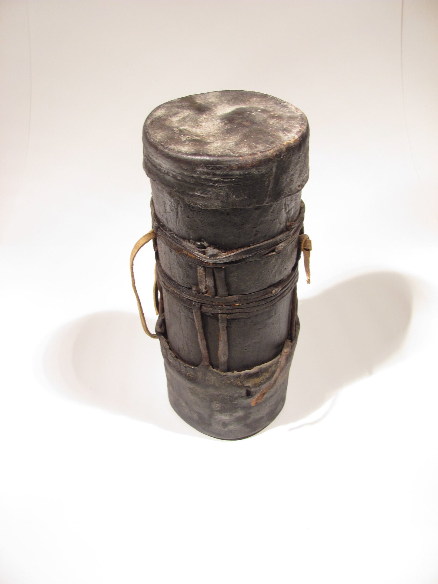 Tribal Leather Jug