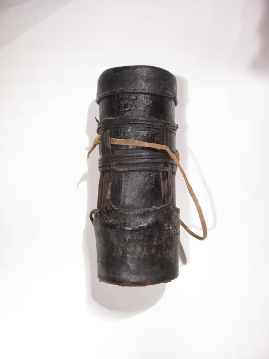Tribal Leather Jug
