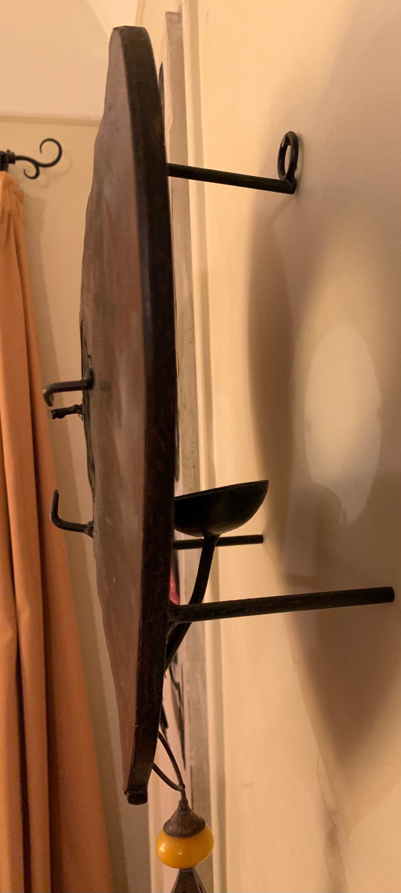 Metal Wall Votive Candle Sconce