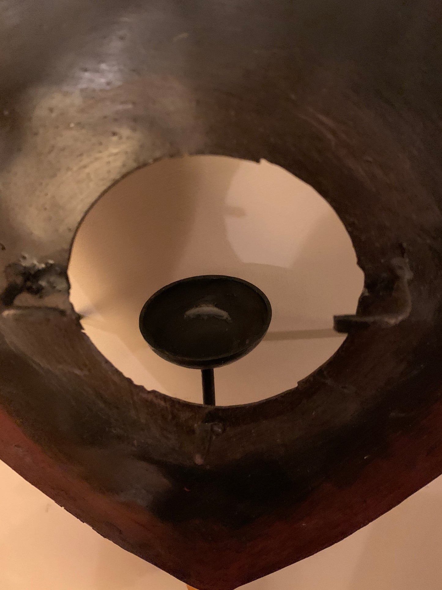 Metal Wall Votive Candle Sconce
