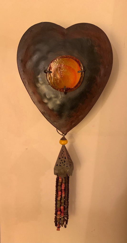 Metal Wall Votive Candle Sconce