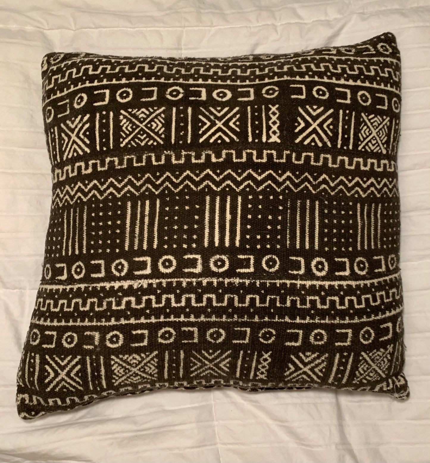 Tribal Print Accent Pillow