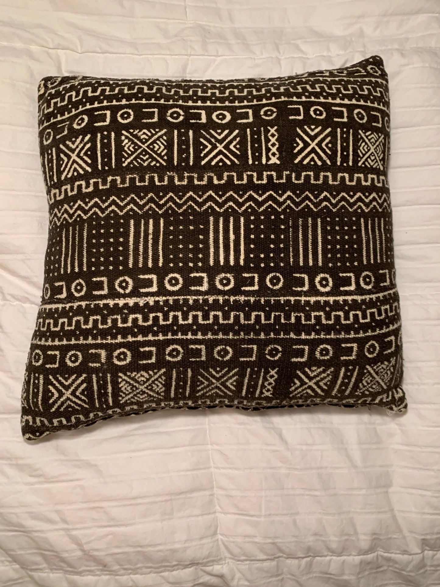 Tribal Print Accent Pillow