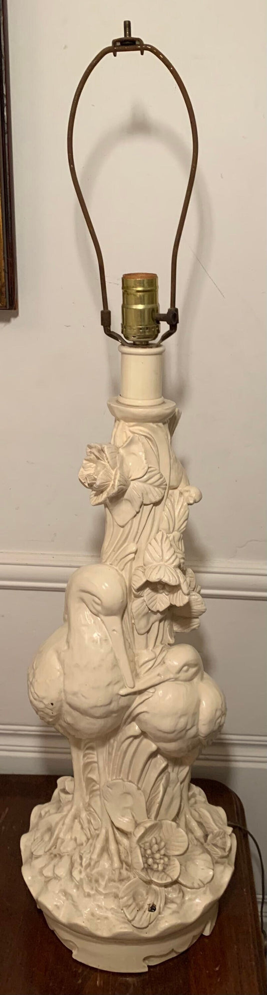Plaster lamp
