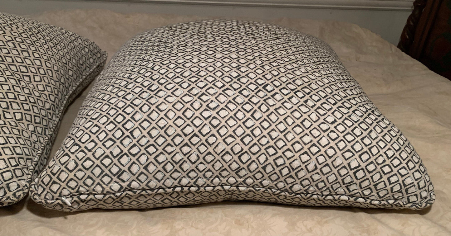 Down Feather Pillows, Set of 2