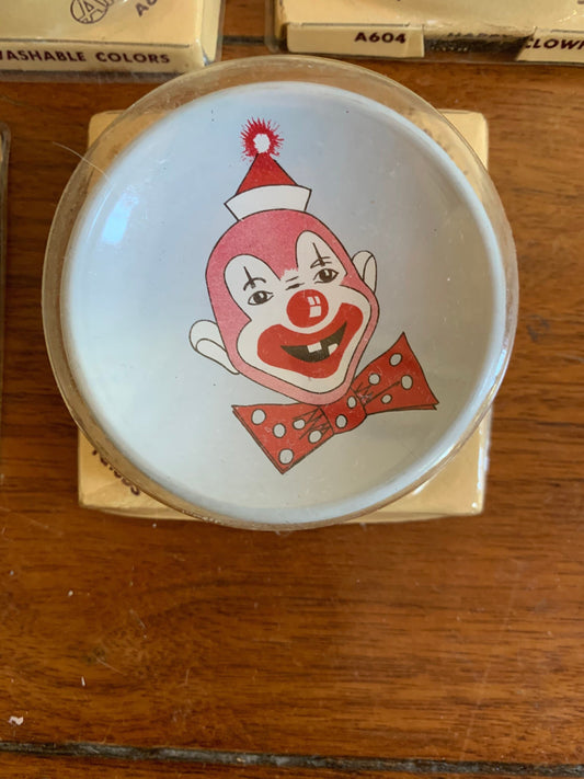 Vintage 1950s Clown Knob