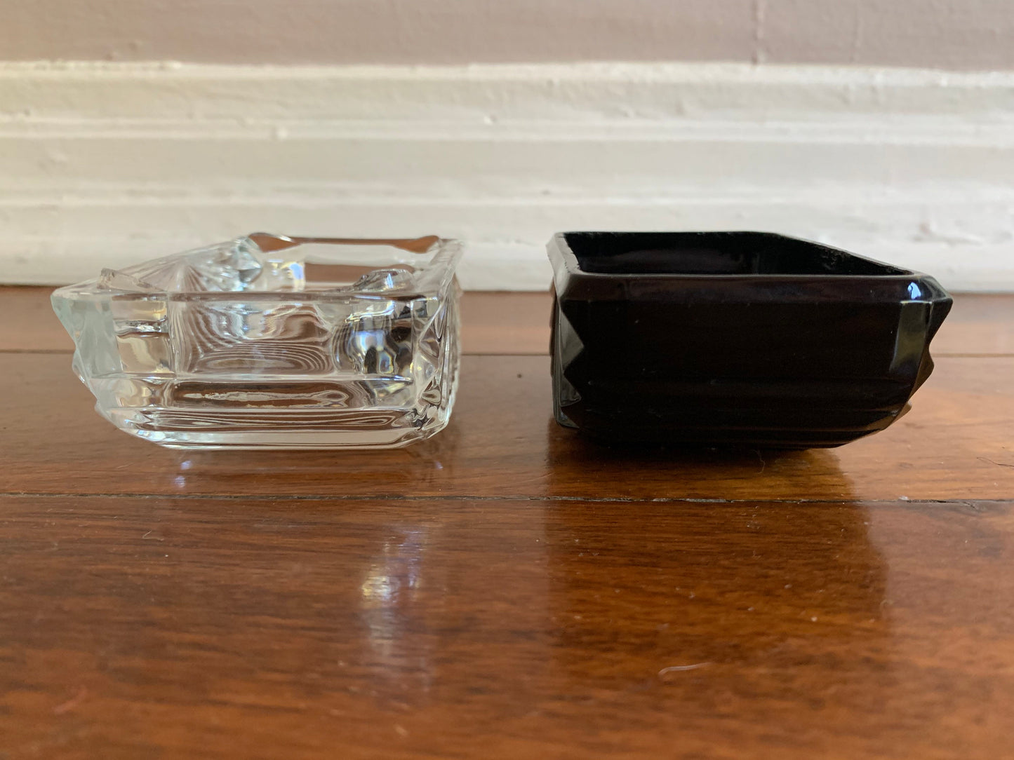 Black and White Glass box
