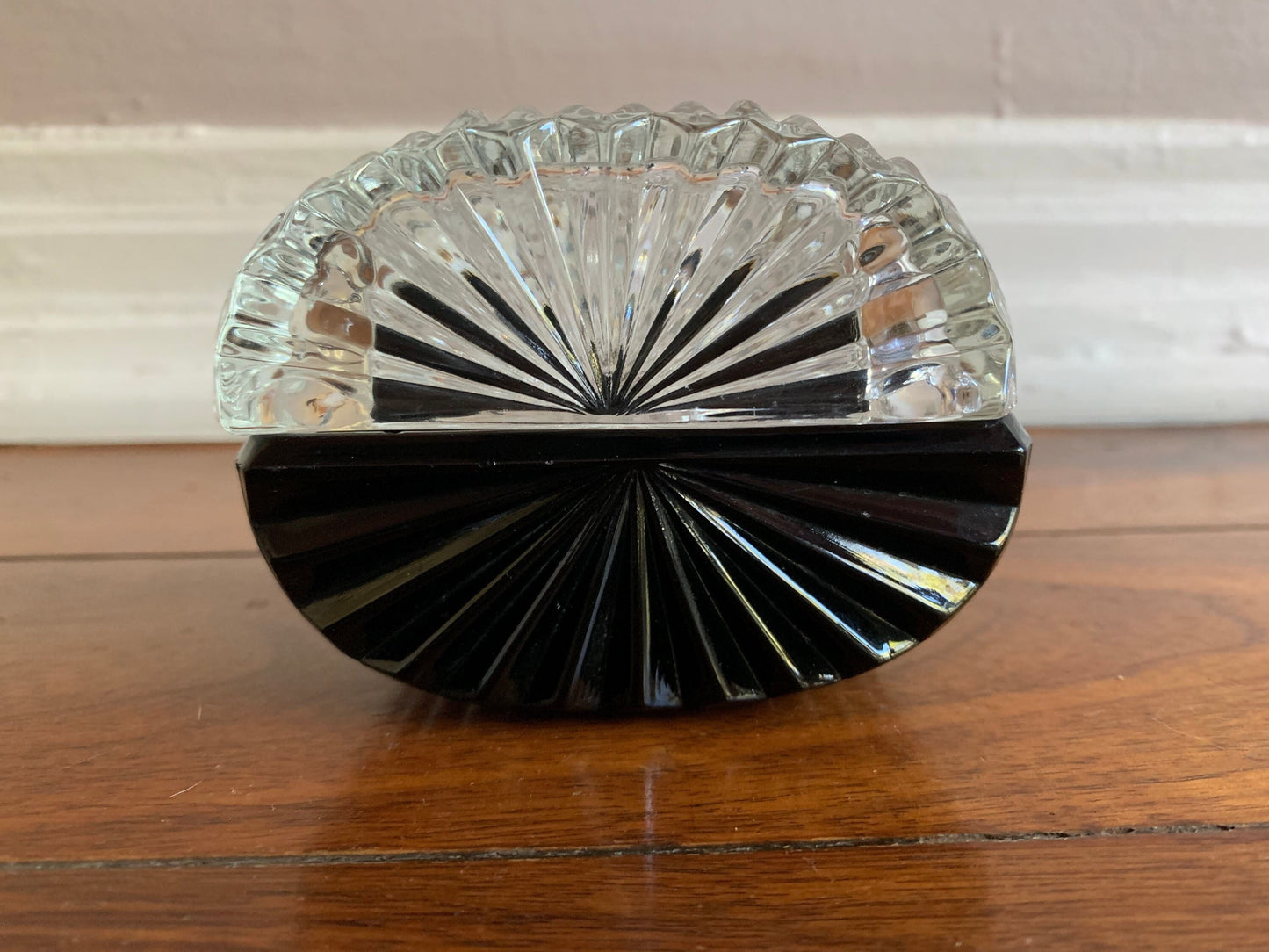 Black and White Glass box