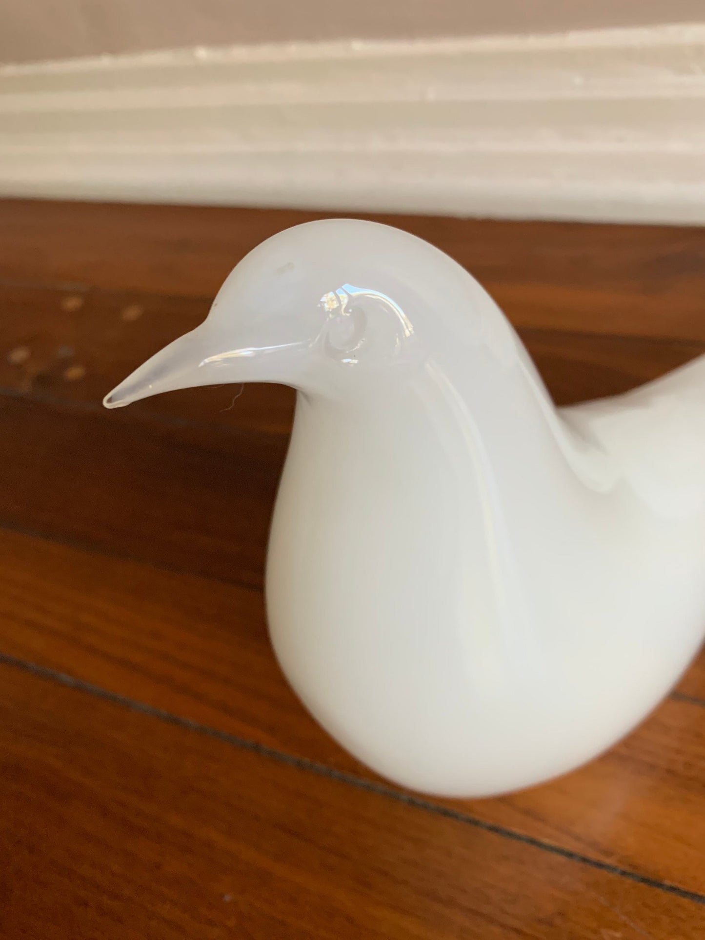 Glass Bird Figurine
