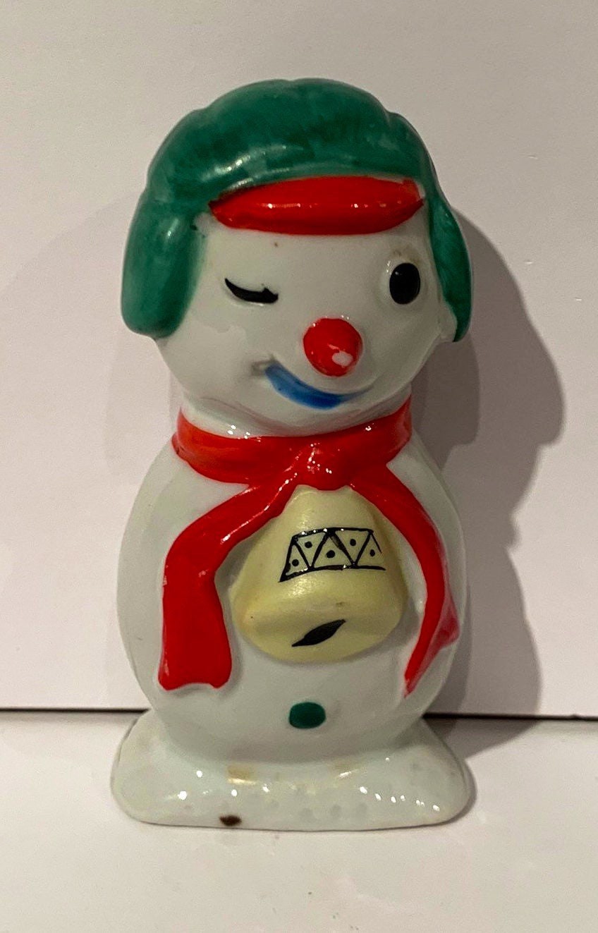 1950s Snowman Ornament