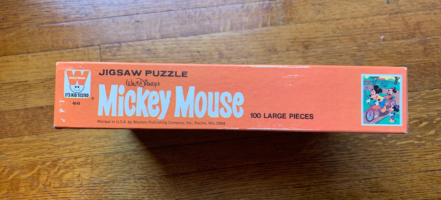 Vintage 1970s Mickey Mouse Jigsaw puzzle