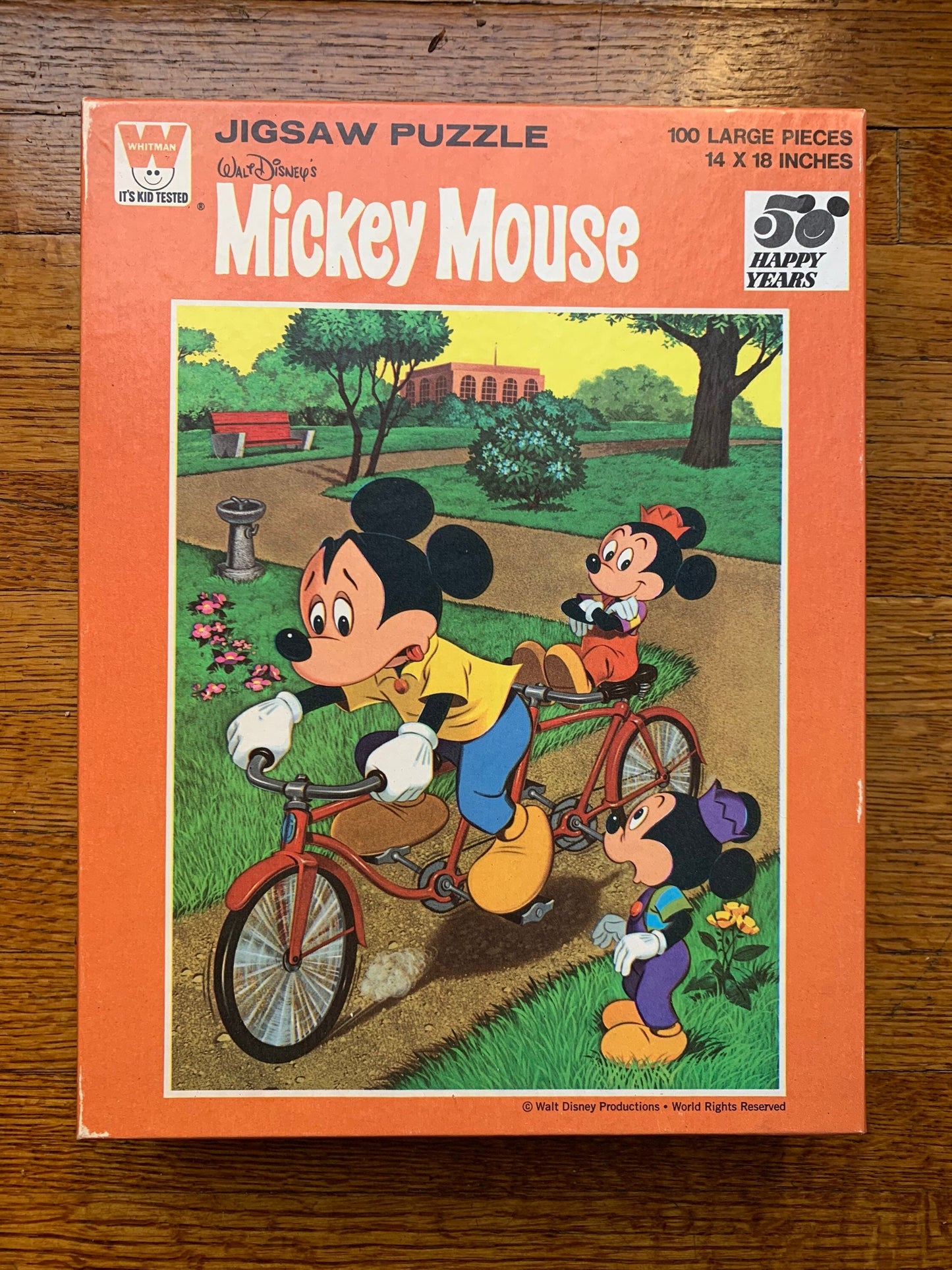 Vintage 1970s Mickey Mouse Jigsaw puzzle