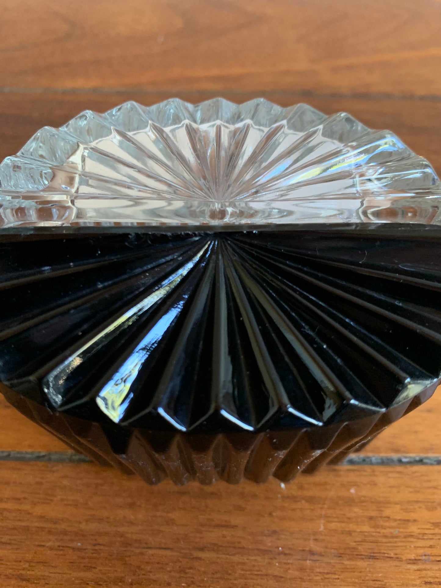 Black and White Glass box