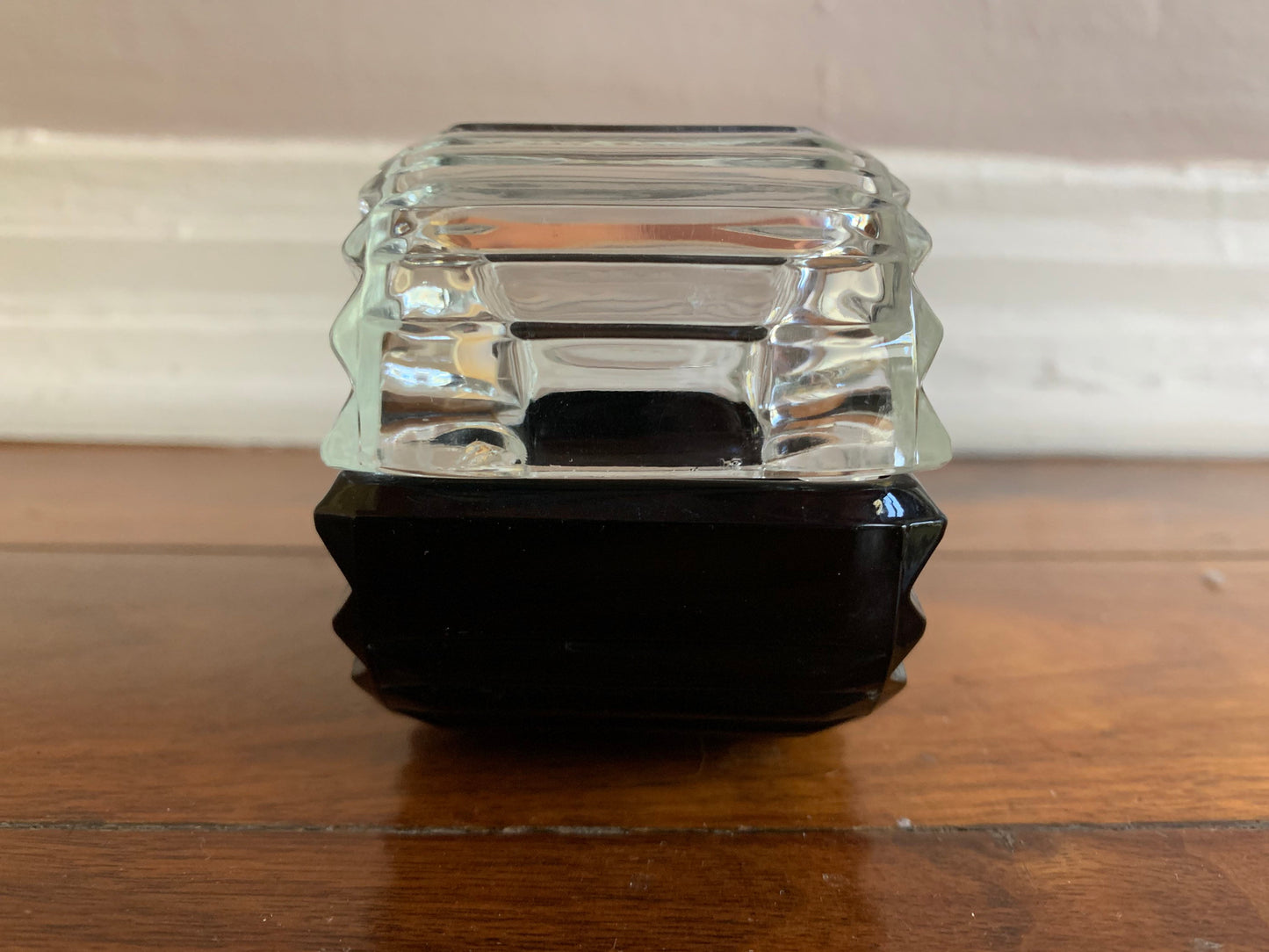 Black and White Glass box
