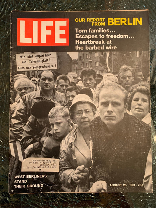 Life Magazine August 25, 1961 - Report from Berlin