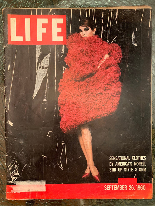 Life Magazine September 26, 1960 - Clothes by Norell