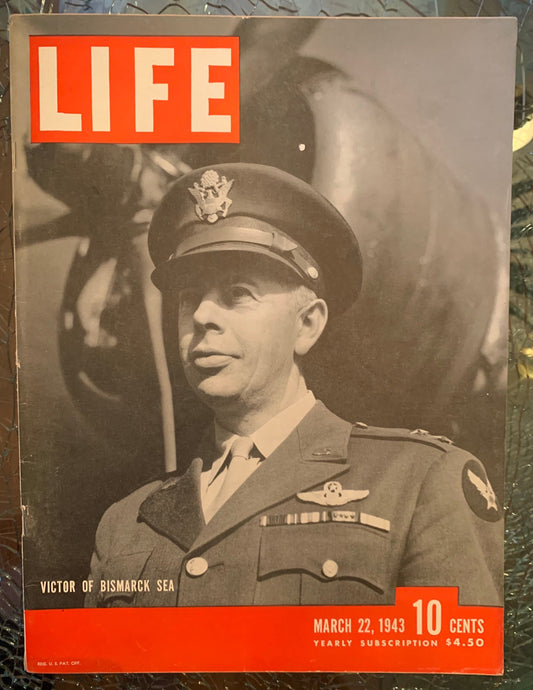 Life Magazine March 22, 1943 - Victor of Bismarck Sea