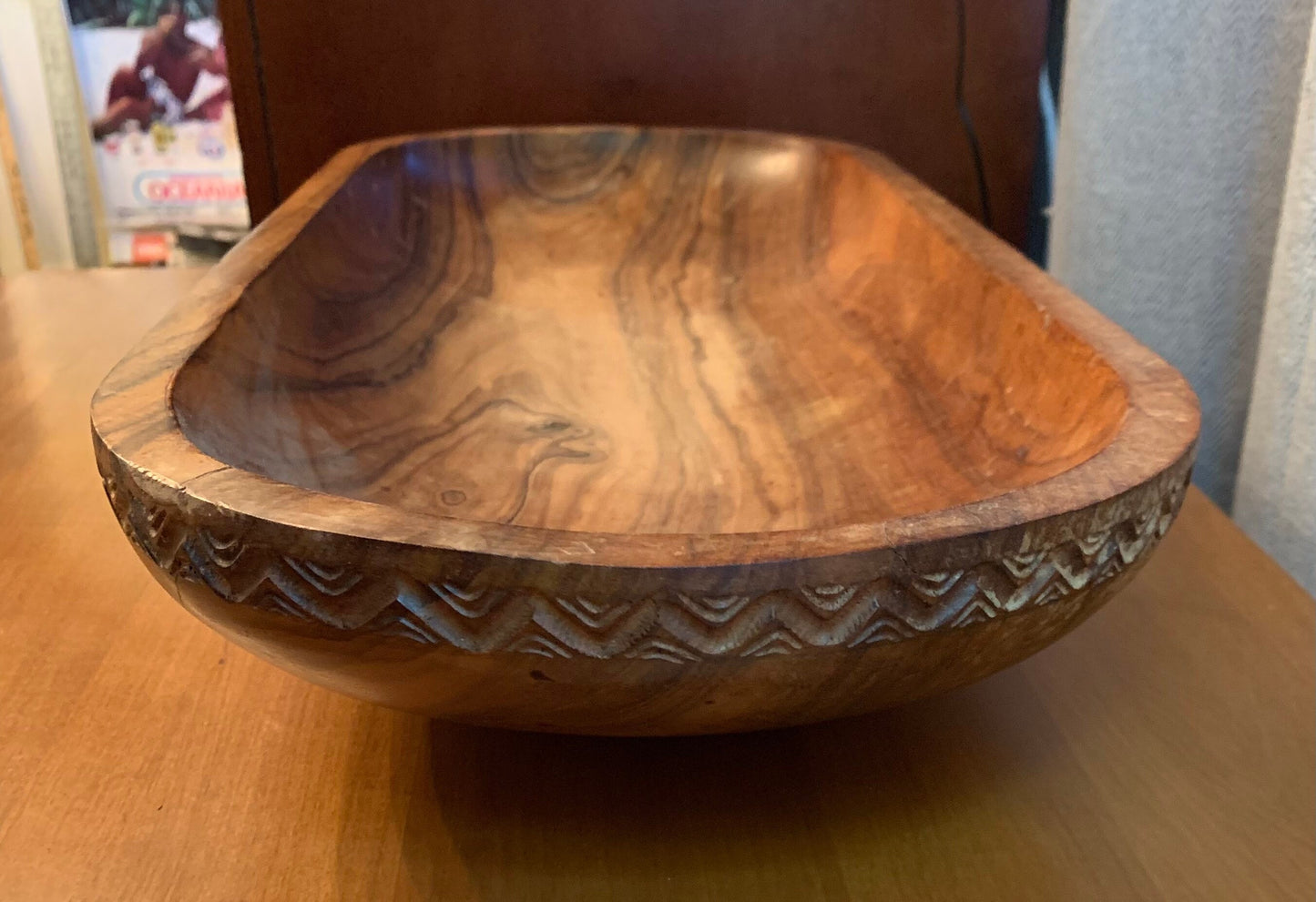 Large tribal bowl