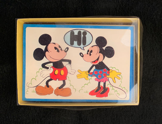 Vintage Mickey Mouse Greeting cards