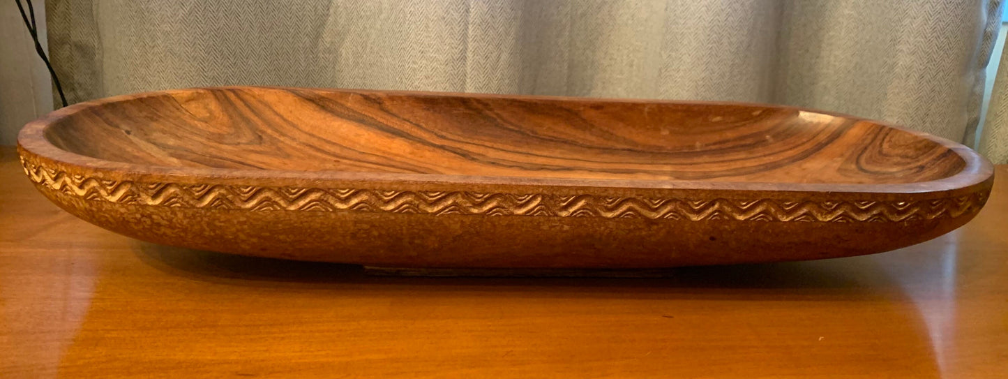 Large tribal bowl