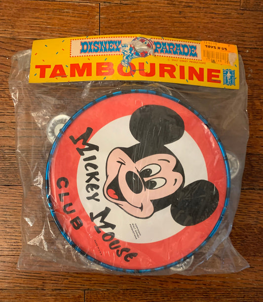 Vintage Mickey Mouse Tambourine