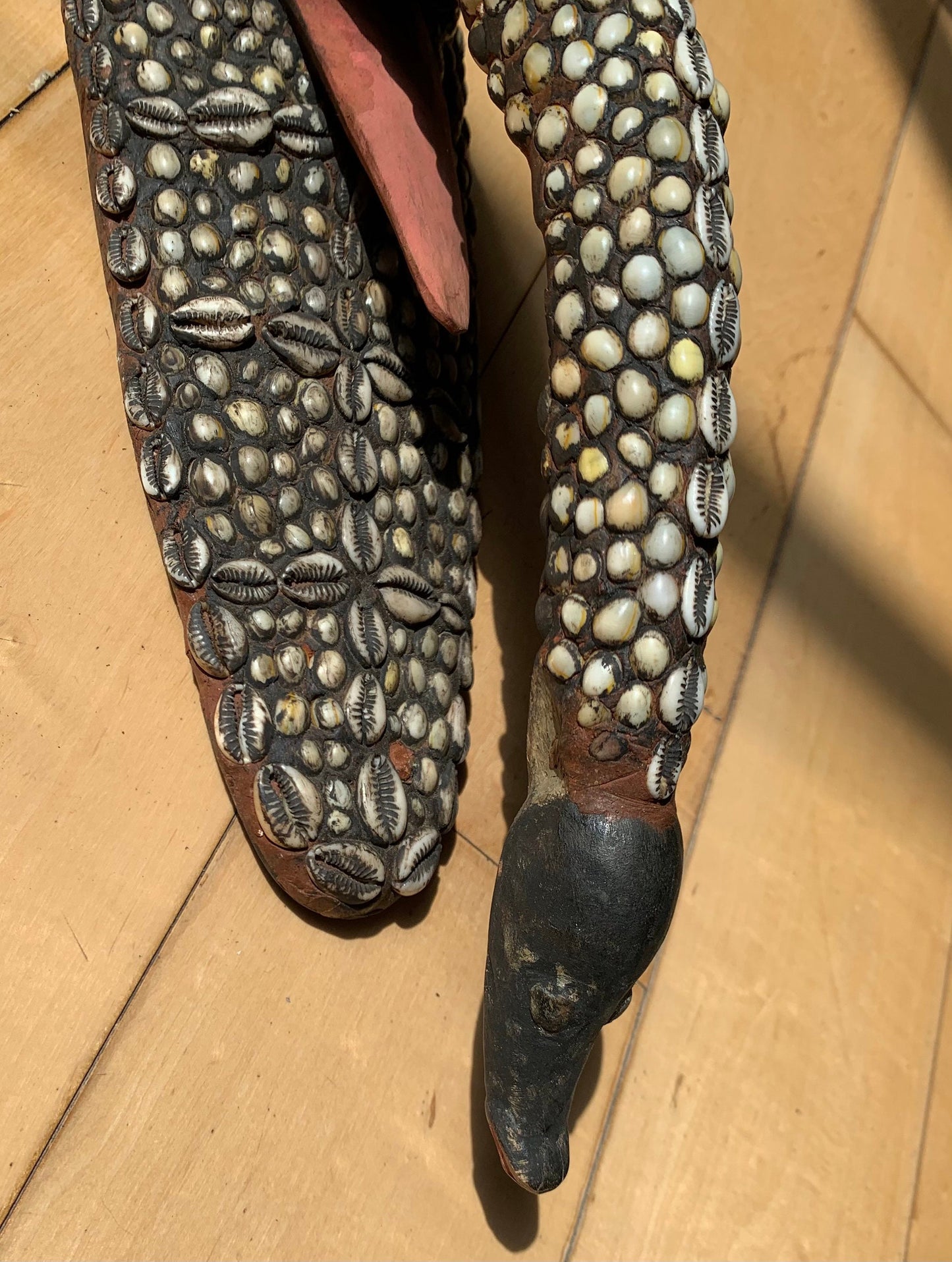 Vintage Wooden Mwai Mask