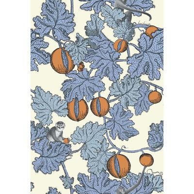 Cole and Son "Frutto Proibito" Hyacinth and Orange Wallpaper