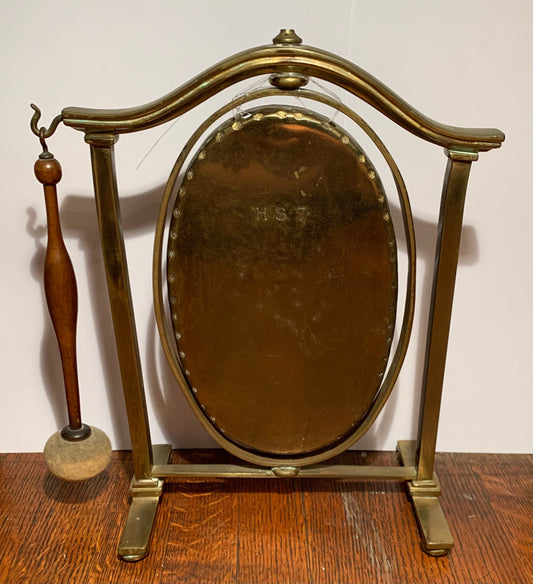 Vintage Brass Gong