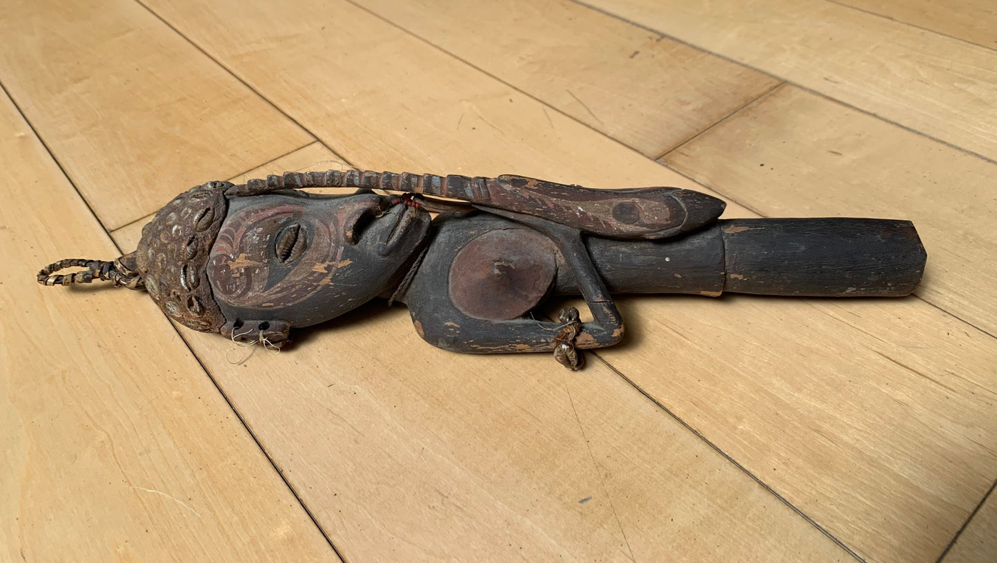 Antique Female Tribal Mask
