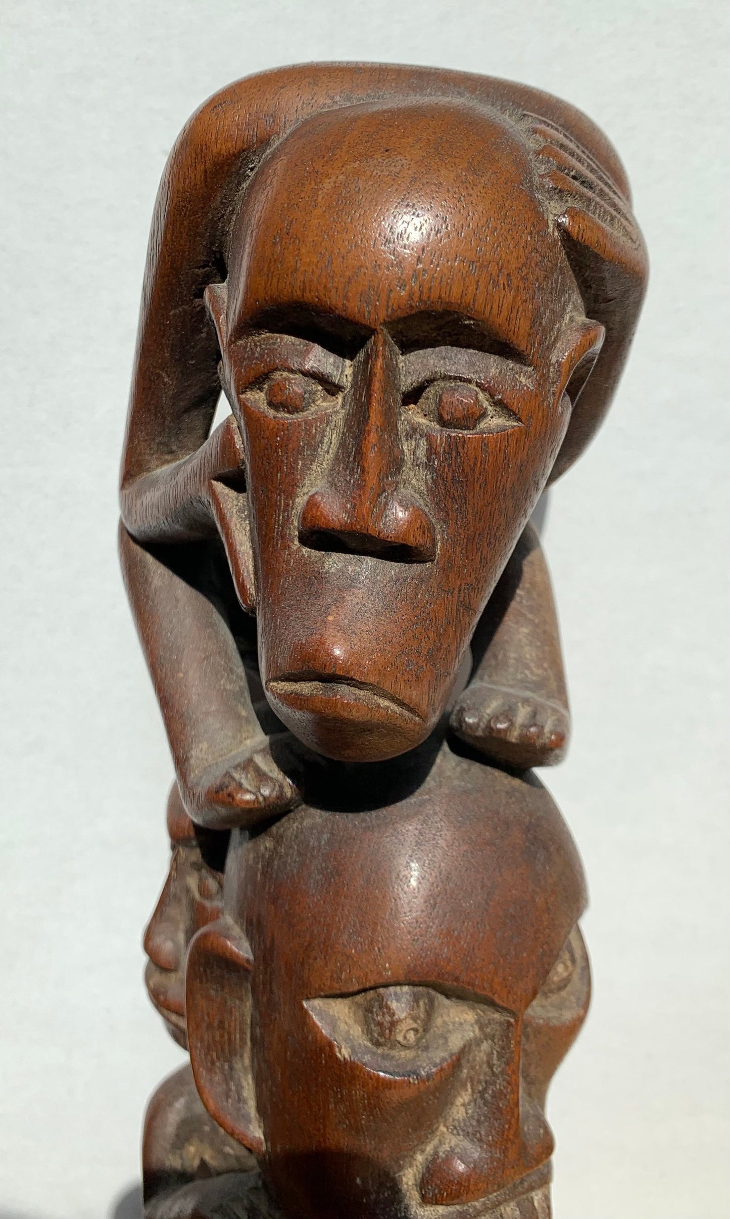 Leti Island Ancestral Wood Statue