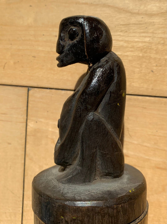Dayak (Borneo) Container With Wood Stopper