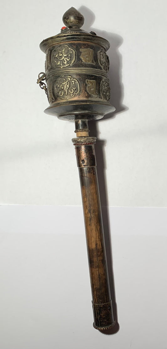 Antique Tibetan Prayer Wheel