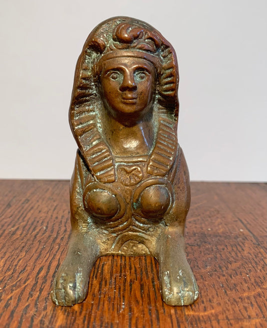 Brass Female Sphinx