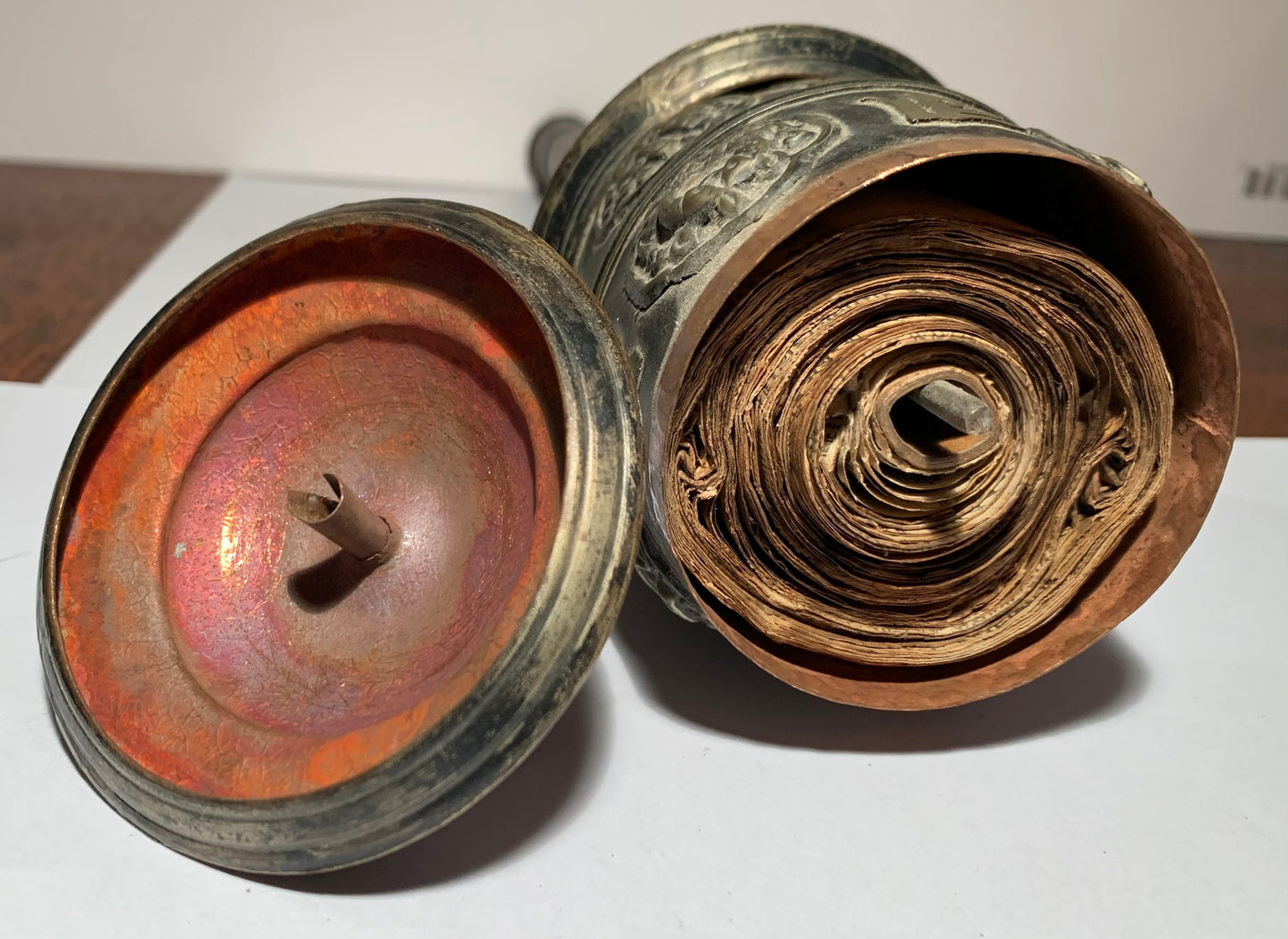 Antique Tibetan Prayer Wheel