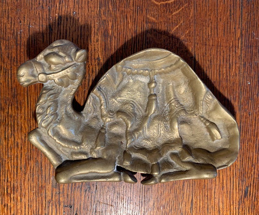Brass Camel Dish