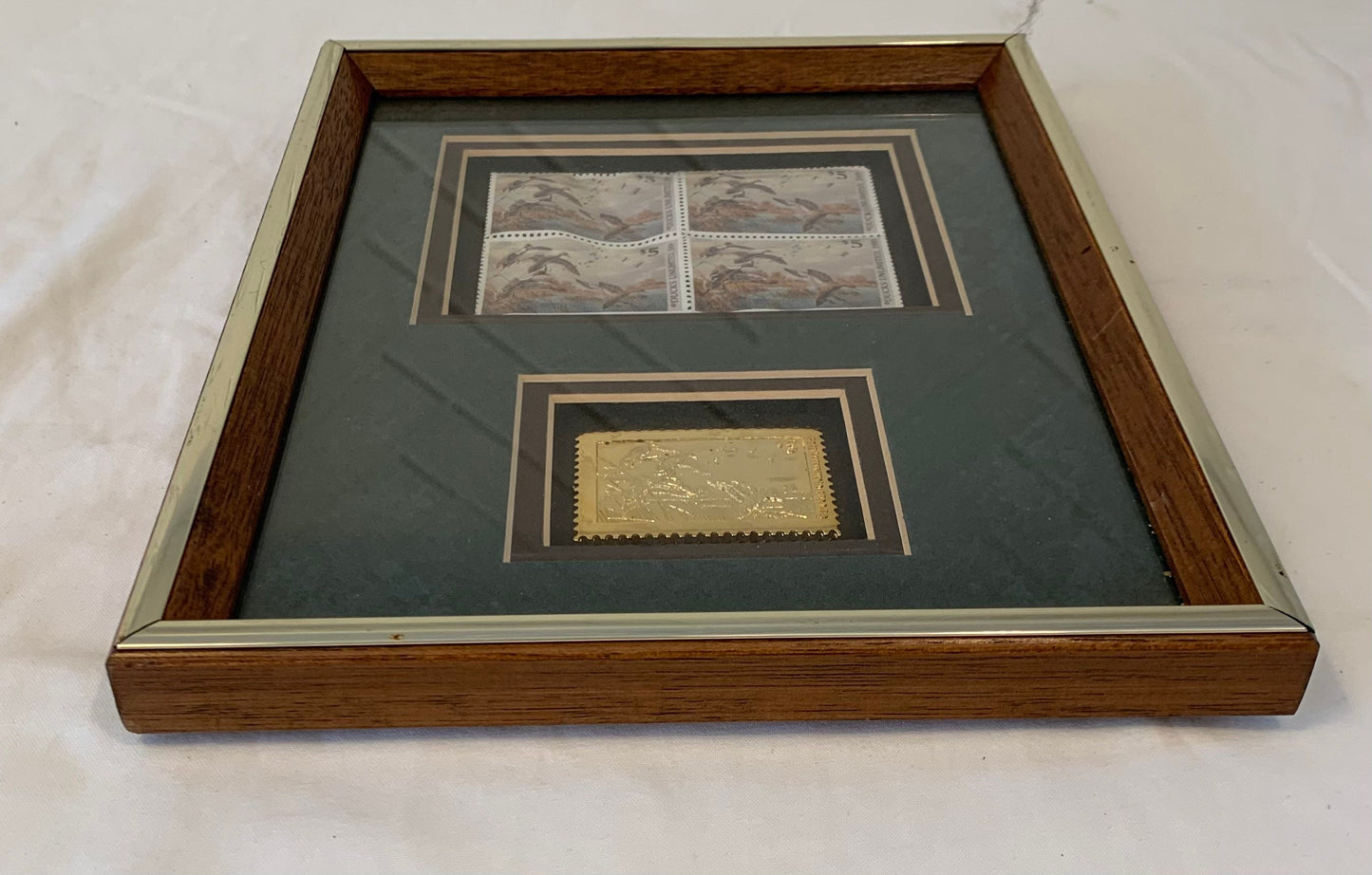 1989 Vintage Ducks Unlimited Stamps and Medallion