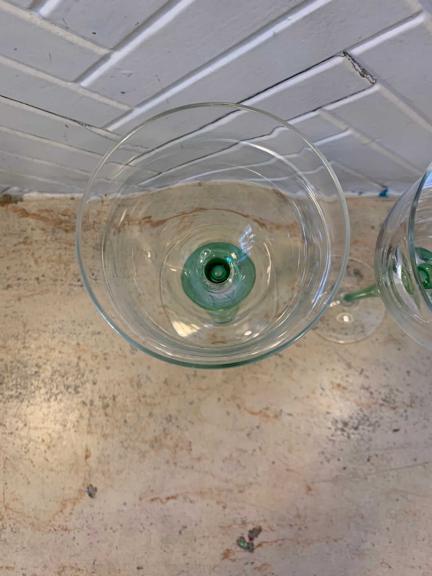 Tall Champagne Glasses, Set of 2