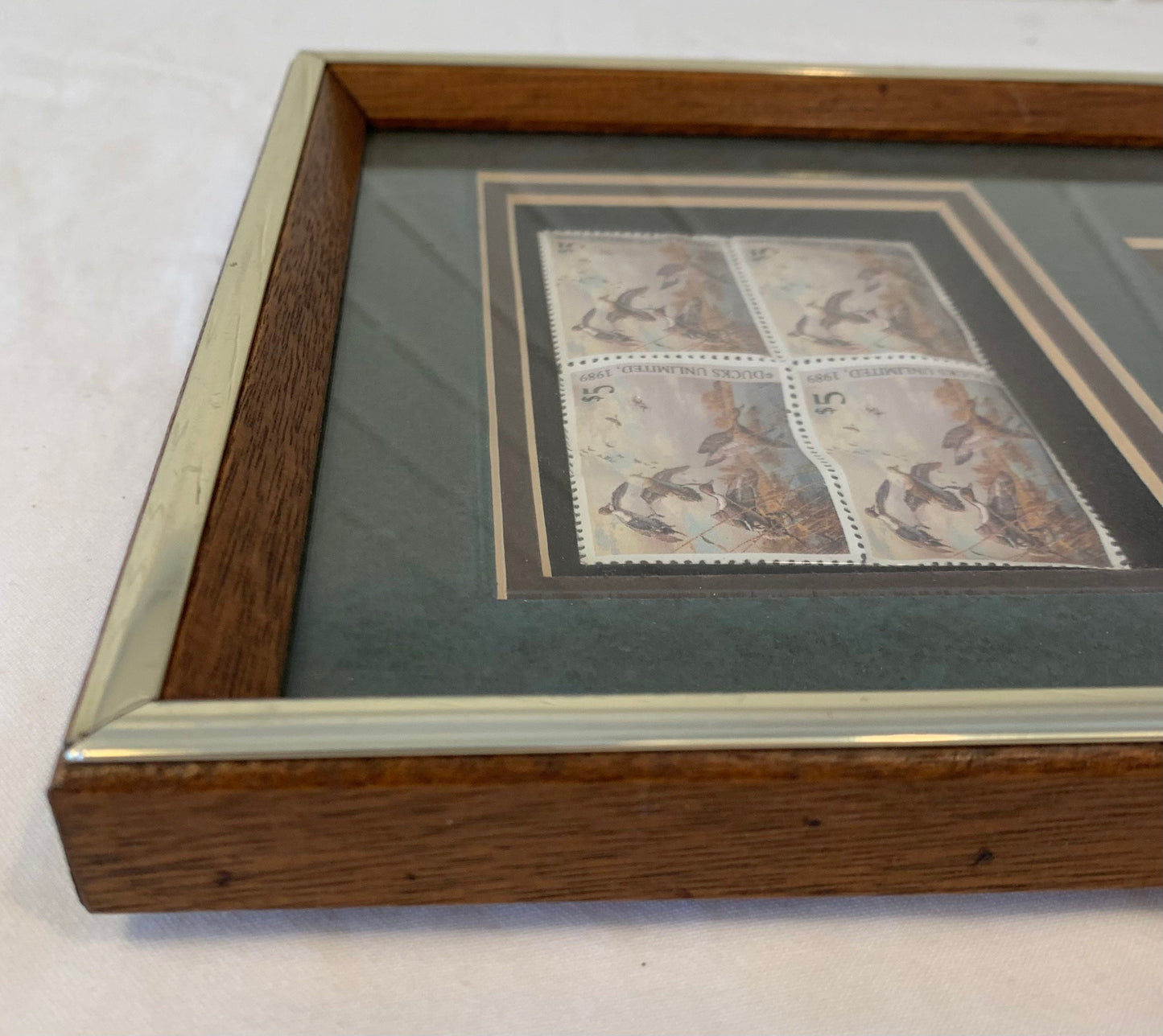 1989 Vintage Ducks Unlimited Stamps and Medallion